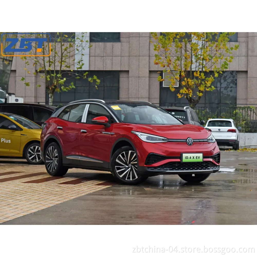 2WD 4WD ID4 X SUV 5 Doors 5 Seats Green EV Smart Luxury High Speed Electric Auto Car Motor with Ternary Lithium Battery